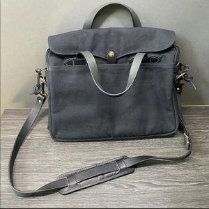 Filson Rugged Twill Original Briefcase - Black